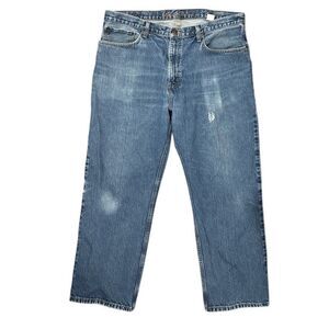 Eddie Bauer Blue Jeans Relaxed Mens 38x30 (29L) Denim Classicore Y2K Faded